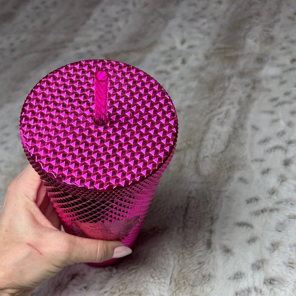 Starbucks Fuchsia Studded Tumbler - Picture 9 of 9